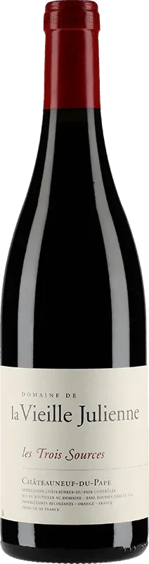 Châteauneuf du Pape Les Trois Sources Domaine de la Vieille Julienne - 2016 - Côtes du Rhône, Frankreich
