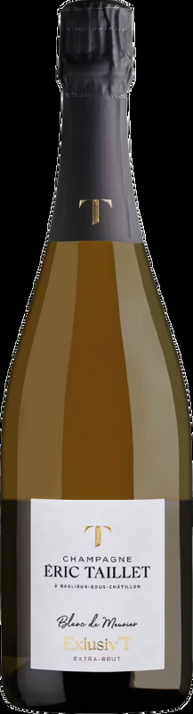 Champagne AOC Extra Brut Exclusiv' T Blanc de Meunier Éric Taillet - Champagne, Frankreich