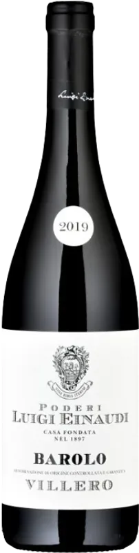 Barolo Villero DOCG Luigi Einaudi - 2021 - Piemont, Italien