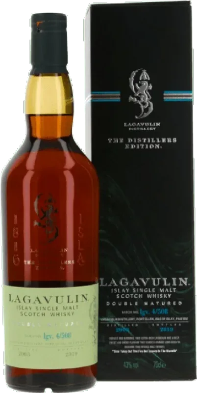 Lagavulin Distillers Edition Single Malt Whisky Lagavulin Distillery - Schottland, Grossbritannien