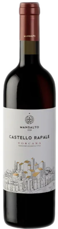 Castello Rapale Toscana rosso IGT Mansalto - 2022 - Toskana, Italien