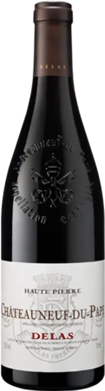 Châteauneuf-du-Pape Haute Pierre rouge Delas Frères - 2019 - Côtes du Rhône, Frankreich