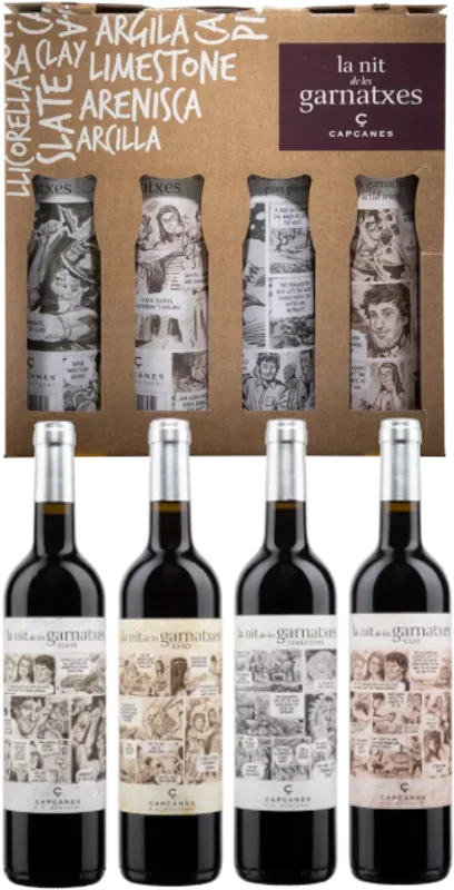 Celler de Capçanes La Nit 4er Pack gemischt Montsant DO Celler Capçanes - 2021 - Katalonien, Spanien