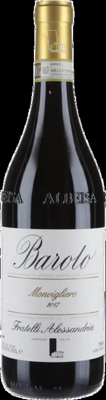 Barolo Monvigliero Fratelli Alessandria - 2017 - Piemont, Italien