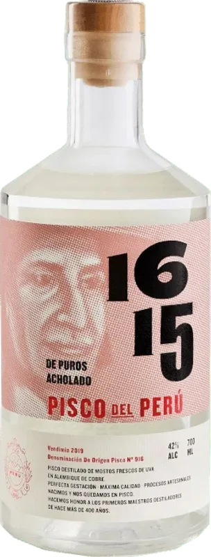 Pisco 1615 Acholado Bodega San Nicolas - Default Origin
