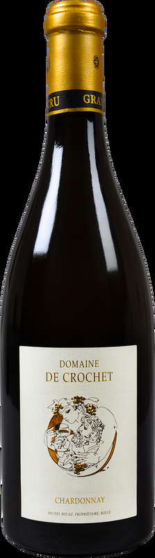 Domaine de Crochet Chardonnay Etikette Hans Erni Grand Cru Charles Rolaz / Hammel SA - 2023 - Waadt, Schweiz