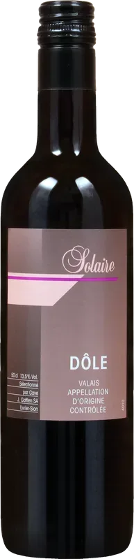 Dole Valais AOC Solaire Joseph Gattlen - Wallis, Schweiz