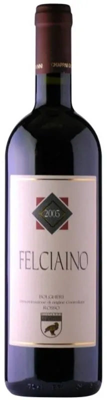 FELCIAINO DOC Bolgheri rosso Chiappini - 2005 - Toskana, Italien