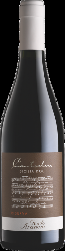 Cantodoro Rosso Riserva Sicilia DOC Feudo Arancio - 2021 - Sizilien, Italien