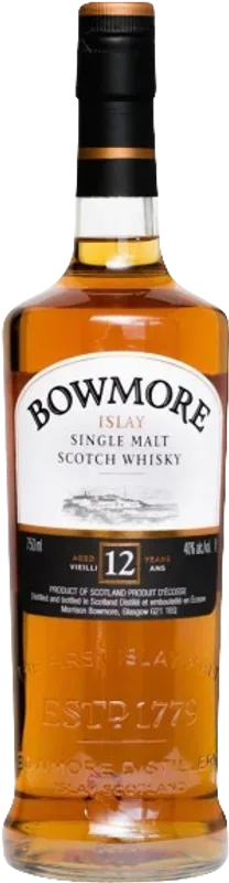 Bowmore 12yo Single Malt Whisky Bowmore Distillery - Schottland, Grossbritannien