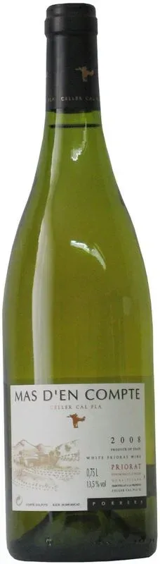 Mas d'en Compte blanco DOCa Priorat Celler Cal Pla/Joan Sangenis - 2021 - Katalonien, Spanien