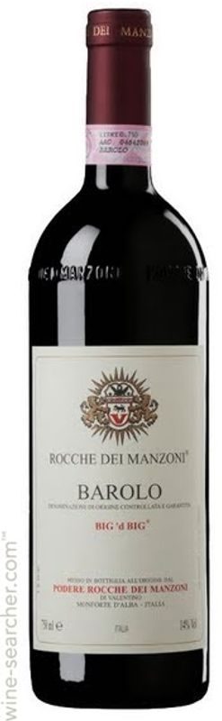 Barolo DOCG Big d'Big Rocche dei Manzoni - 2019 - Piemont, Italien