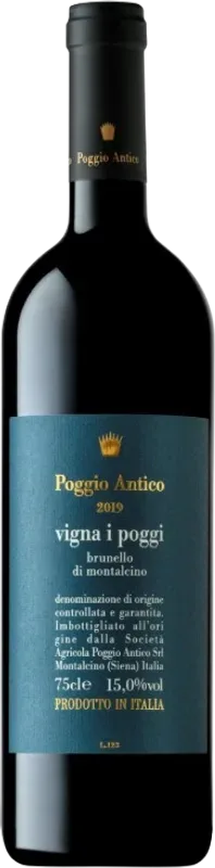 Vigna I Poggi Brunello Di Montalcino AOC Poggio Antico - 2019 - Toskana, Italien