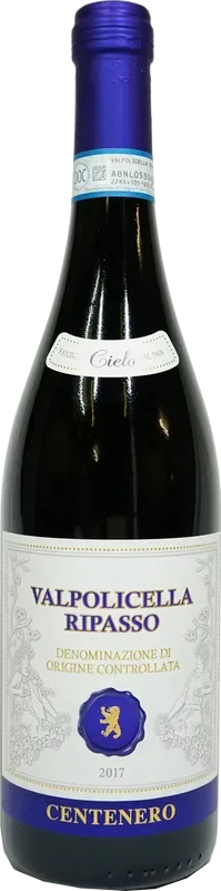 Valpolicella Ripasso Centenero DOC Famiglia Cielo - 2022 - Veneto, Italien