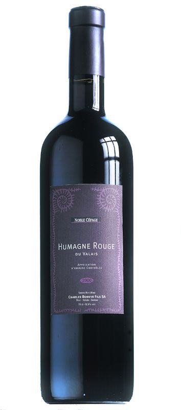 Humagne rouge du Valais AOC Charles Bonvin Fils - 2024 - Wallis, Schweiz