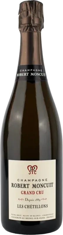 Champagne Extra-Brut Blanc de Blancs Les Chétillons Grand Cru AOC Robert Moncuit - 2017 - Champagne, Frankreich