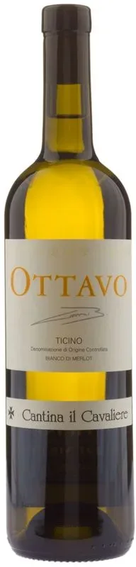 Ottavo Bianco di Merlot DOC Cantina il Cavaliere - 2022 - Tessin, Schweiz