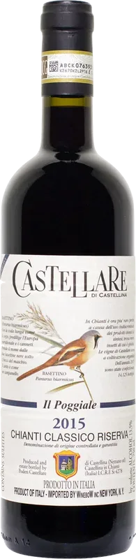 Chianti Classico Il Poggiale Riserva DOCG Castellare di Castellina - 2022 - Toskana, Italien