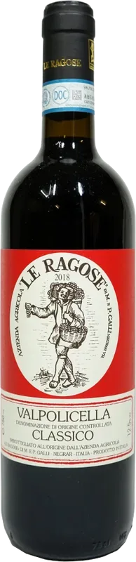 Valpolicella Classico DOC Le Ragose - 2023 - Veneto, Italien