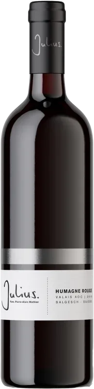 Humagne Rouge du Valais AOC Vins&Vignobles Julius SA - 2023 - Wallis, Schweiz