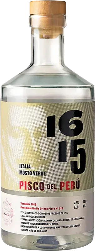 Pisco 1615 Italia Mosto Verde Bodega San Nicolas - Default Origin