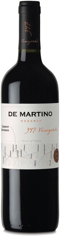 Cabernet Sauvignon Reserva 347 Vineyards De Martino - 2021 - Valle Central, Chile