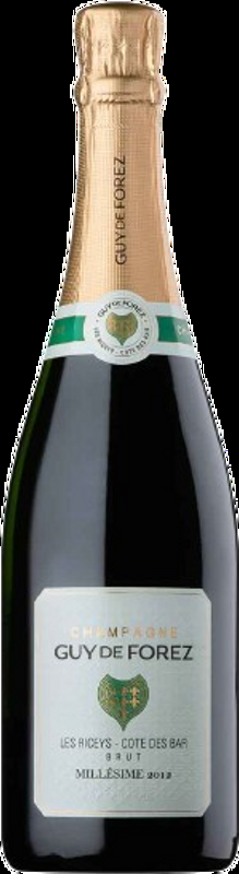 Champagne Brut Millésimé Guy de Forez - 2012 - Champagne, Frankreich