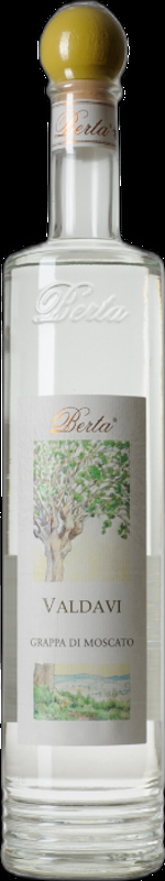 Grappa Valdavi Moscato Berta Berta - Italien