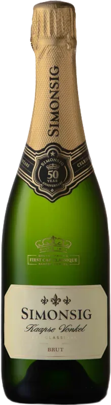 Kaapse Vonkel Brut Méthode Cap Classique Simonsig Estate - 2024 - Coastal Region, Südafrika