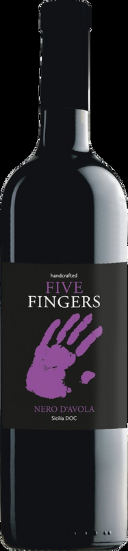 Nero d'Avola Sicilia DOC Five Fingers - 2023 - Sizilien, Italien
