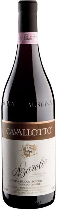 BAROLO DOCG riserva San Giuseppe Cavallotto B. Boschis - 2016 - Piemont, Italien