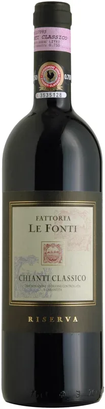 Chianti Classico DOCG Riserva Fattoria Le Fonti - 2020 - Toskana, Italien