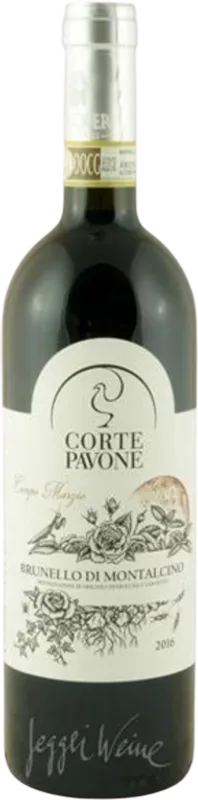 Brunello di Montalcino DOCG Campo Marzio Loacker, Tenuta Corte Pavone - 2019 - Toskana, Italien