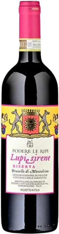 Brunello di Montalcino Lupi & Sirene Reserva Podere le Ripi - 2018 - Toskana, Italien