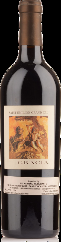 Gracia Saint-Emilion Grand Cru Château Gracia - 2016 - Bordeaux, Frankreich