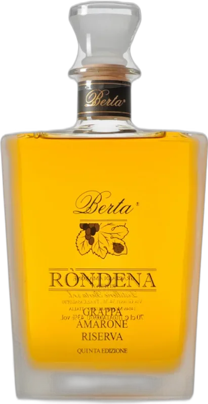 Grappa Amarone Ròndena Riserva Berta - Italien