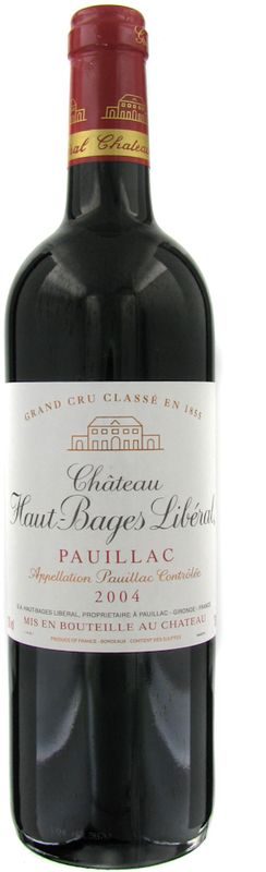 5eme Grand Cru Classe Pauillac Claire Villars-Lurton Château Haut Bages Liberal - 2017 - Bordeaux, Frankreich