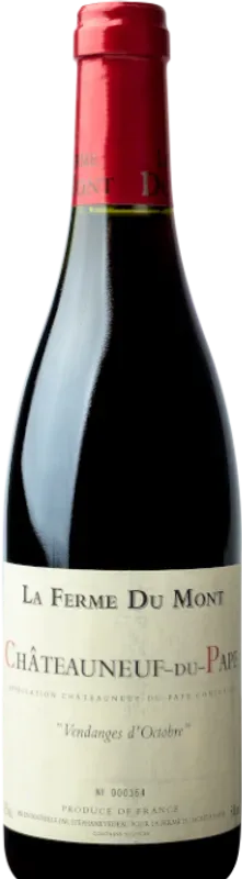 Vendanges d'Octobre Châteauneuf-du-Pape Rouge AOP Domaine de la Ferme du Mont Benault - 2007 - Côtes du Rhône, Frankreich