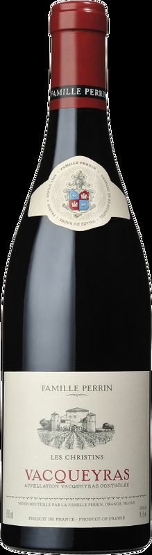 Les Christins Vacqueyras AOC Famille Perrin - 2023 - Côtes du Rhône, Frankreich