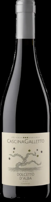 Dolcetto d'Alba DOC Cascina Galletto - 2024 - Piemont, Italien