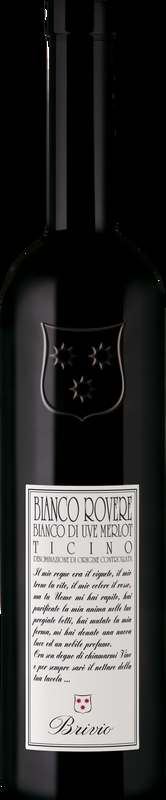 Bianco Rovere Bianco di Merlot DOC Gialdi Vini - Linie Brivio - 2024 - Tessin, Schweiz