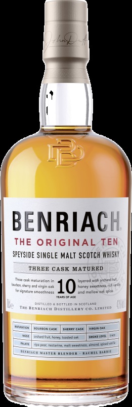 The Original Ten 10y Single Malt Scotch Whisky Benriach - Schottland, Grossbritannien