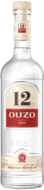 Ouzo 12 Greek Anise Kalogiannis-Koutsikos Distilleries - Griechenland