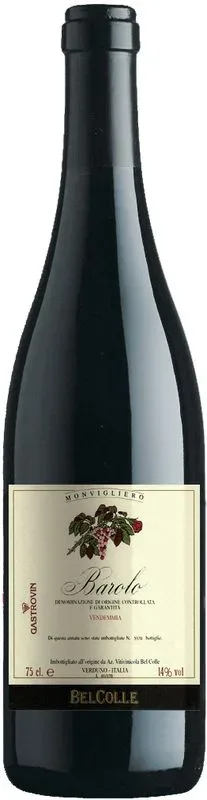 Barolo DOCG Monvigliero Bel Colle - 2018 - Piemont, Italien