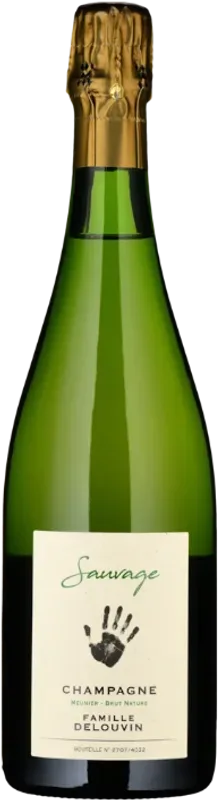 Champagne Sauvage Brut Nature AC (19/20/21) Delouvin Nowack - Champagne, Frankreich