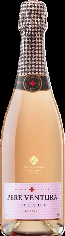 Rosé Brut Tresor Cava Pere Ventura España DO Cavas Pere Ventura - Katalonien, Spanien