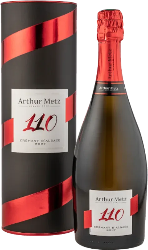 Cremant d'Alsace Anniversaire 110 Ans Brut Arthur Metz - Elsass, Frankreich