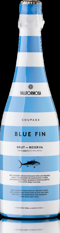 Blue Fin Cava Brut Reserva Masia Vallformosa - 2021 - Katalonien, Spanien