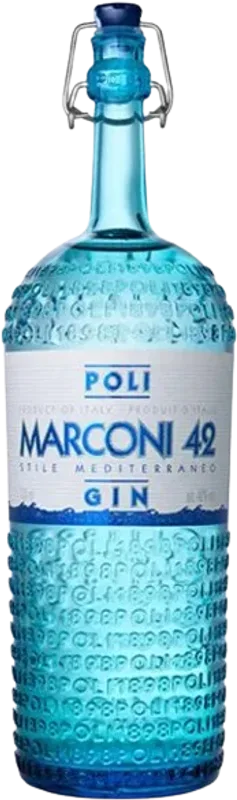 Gin Marconi 42 Meditteraneo Poli Distillerie - Veneto, Italien