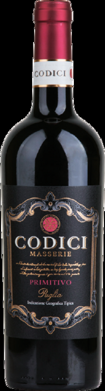 Codici Masserie Primitivo Puglia IGT Mondo del Vino - 2025 - Apulien, Italien